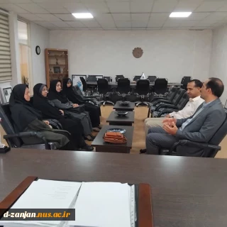 بازدید ریاست دانشگاه ملی مهارت استان زنجان جناب آقای دکتر قاسمی از واحد دختران آموزشکده قائم (عج) مورخ1403/5/29