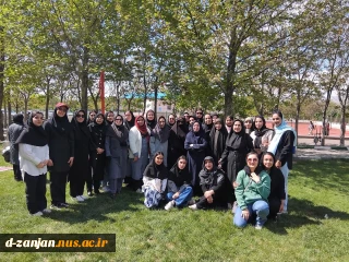 برگزاری اردوی یک روزه به مناسبت هفته خوابگاه وهفته سلامت
