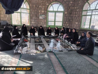به مناسبت گرامیداشت سوم خرداد، سالروز آزاد سازی خرمشهر، مراسم قرائت زیارت عاشورا  با حضور ریاست و کارکنان آموزشکده ملی مهارت قائم(عج)زنجان در مزار شهدای گمنام گاوازنگ برگزار گردید.