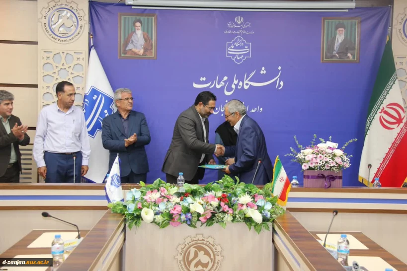 آئین تکریم و معارفه سرپرست آموزشکده پسران زنجان (الغدیر) ـ واحد استانی زنجان